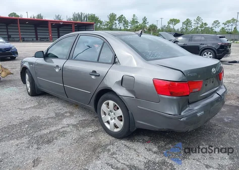2009 Hyundai Sonata Gls from USA, damaged, VIN 5NPET46C79H547871